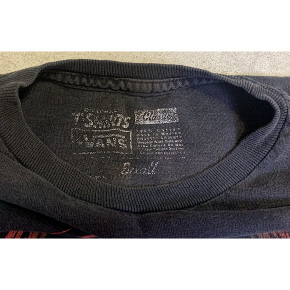 Vtg Vans Off The Wall T Shirt Adult Small Rare Eagle Skull Since 1966 Unisex Top - Picture 6 of 9